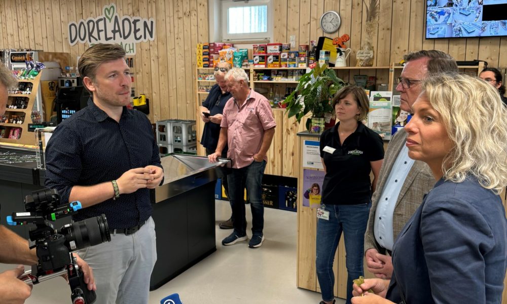 Ministerin Karawanskij zu besuch