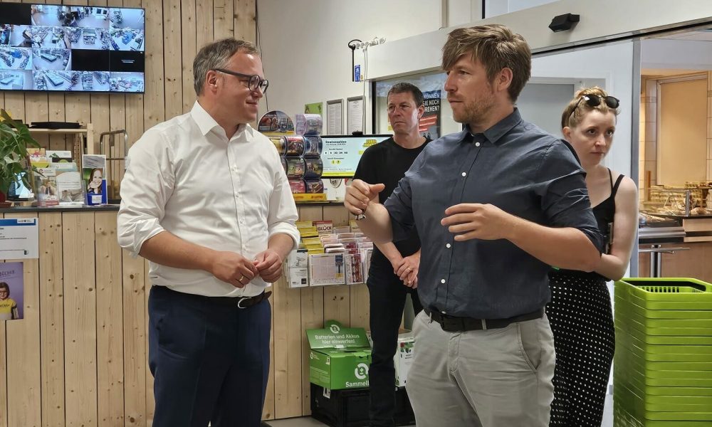 Ministerpräsident Voigt zu Besuch Ministerpräsident Voigt zu Besuch