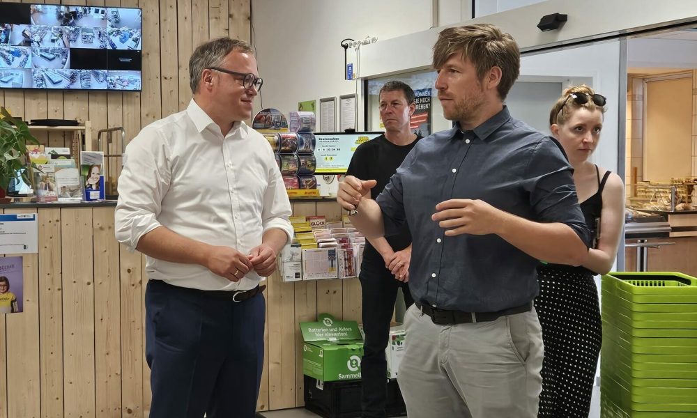 Ministerpräsident Voigt zu Besuch